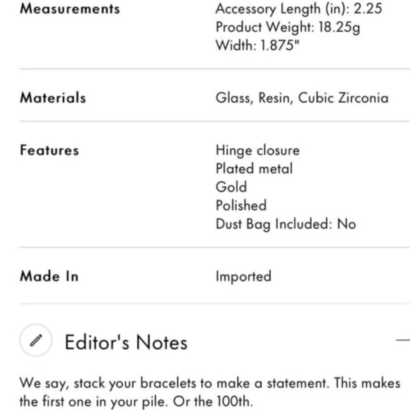 Kate Spade What A Catch Open Cuff Hinge Bracelet - Picture 3 of 4